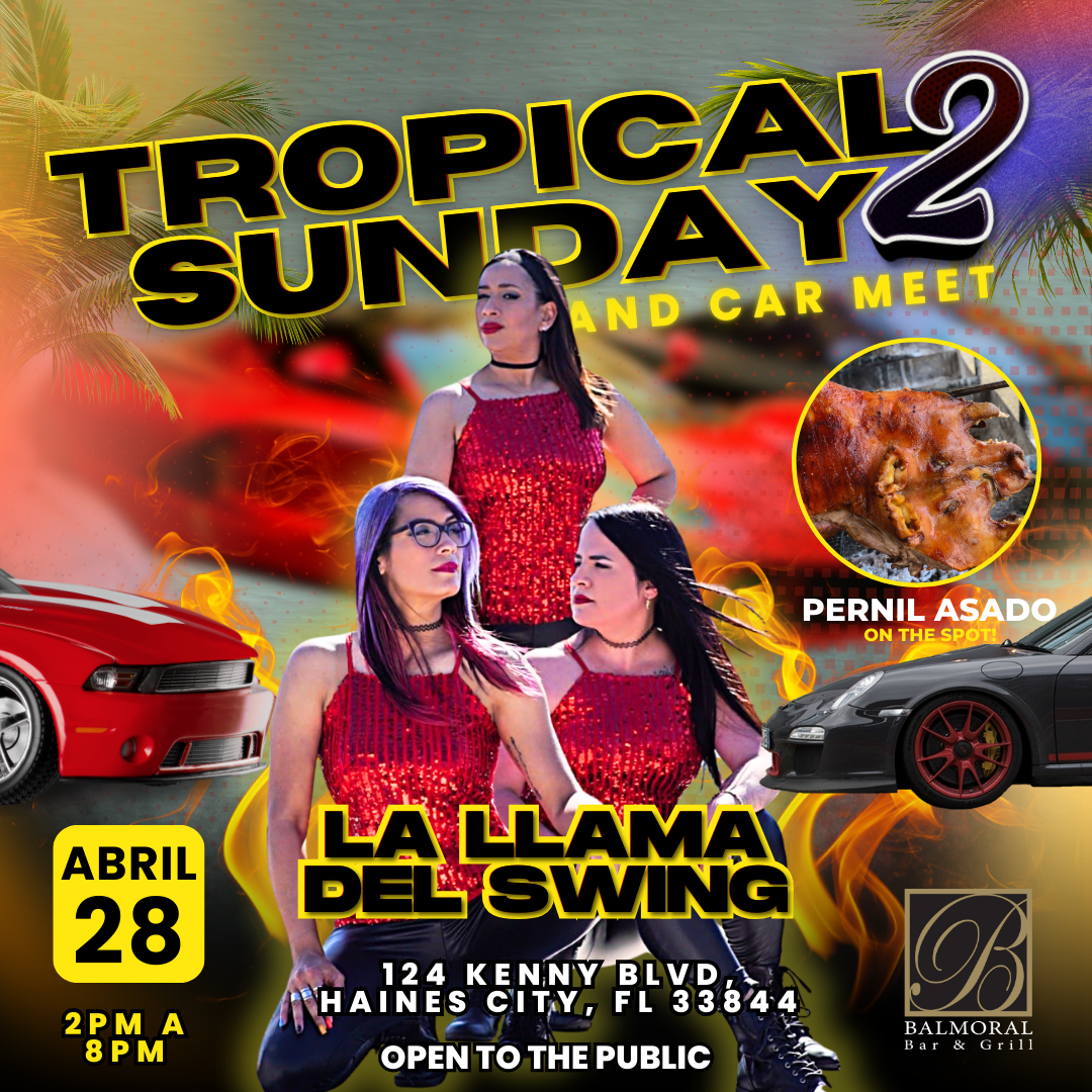 Tropical Sunday & Car Meet 2 | La Llama Del Swing LIVE